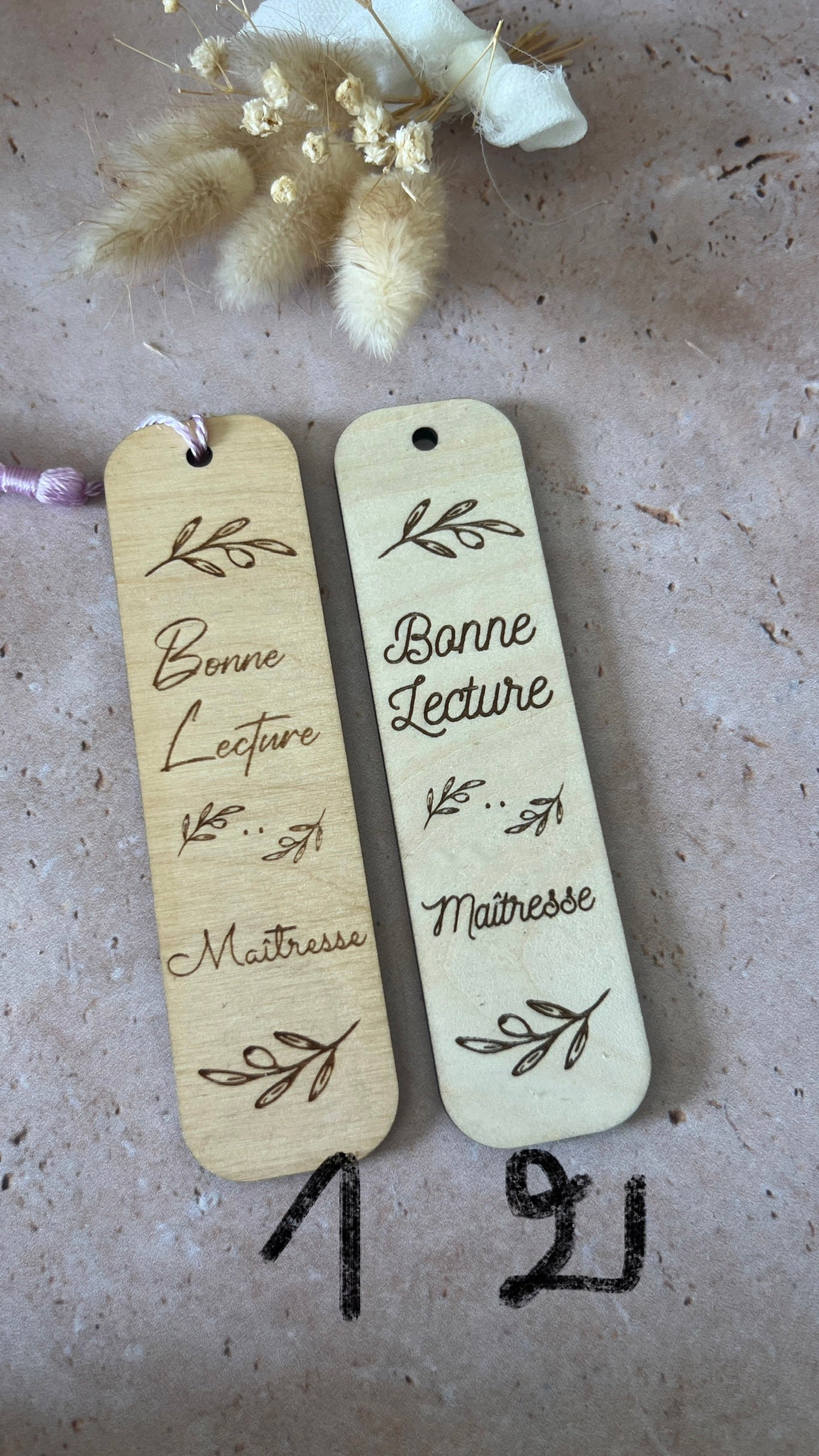 Marque page Maîtresse