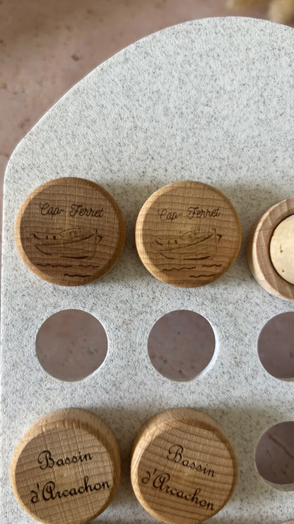 Bouchon bois liège Cap Ferret