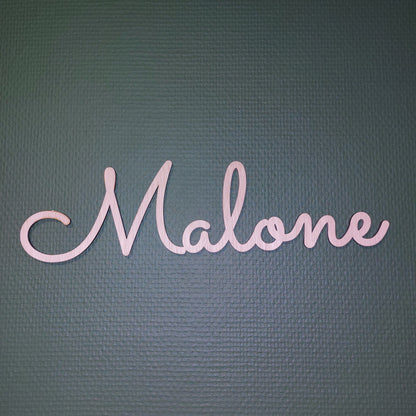 Prénom en bois à personnaliser