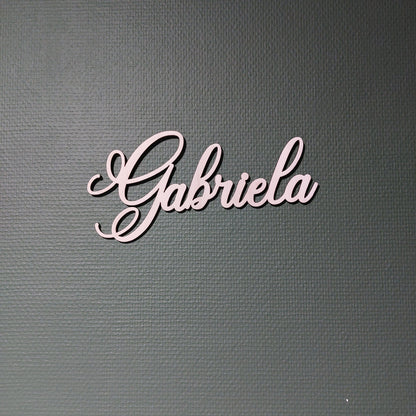 Prénom en bois à personnaliser