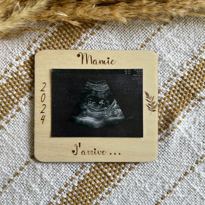 Cadre Photo personnalisé annonce grossesse, cadeau naissance, mini nous
