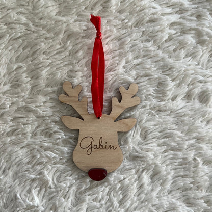 Renne de Noël personnalisé