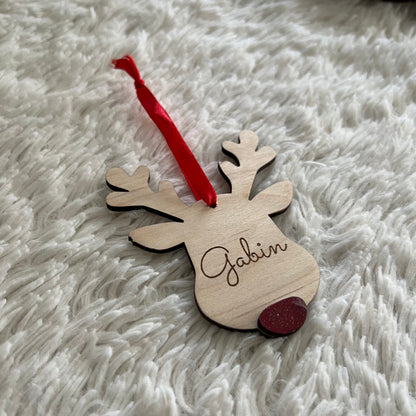 Renne de Noël personnalisé
