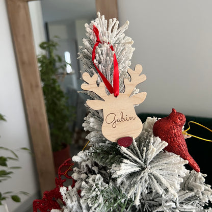Renne de Noël personnalisé
