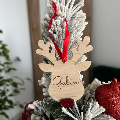 Renne de Noël personnalisé