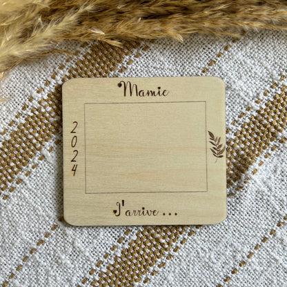 Cadre Photo personnalisé annonce grossesse, cadeau naissance, mini nous