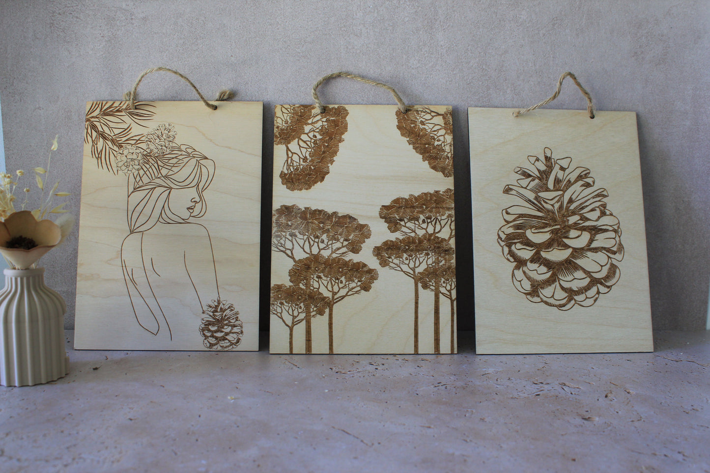 Tableau Les pins