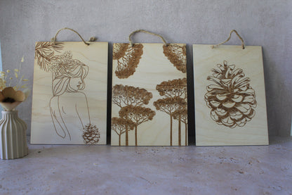 Tableau Les pins