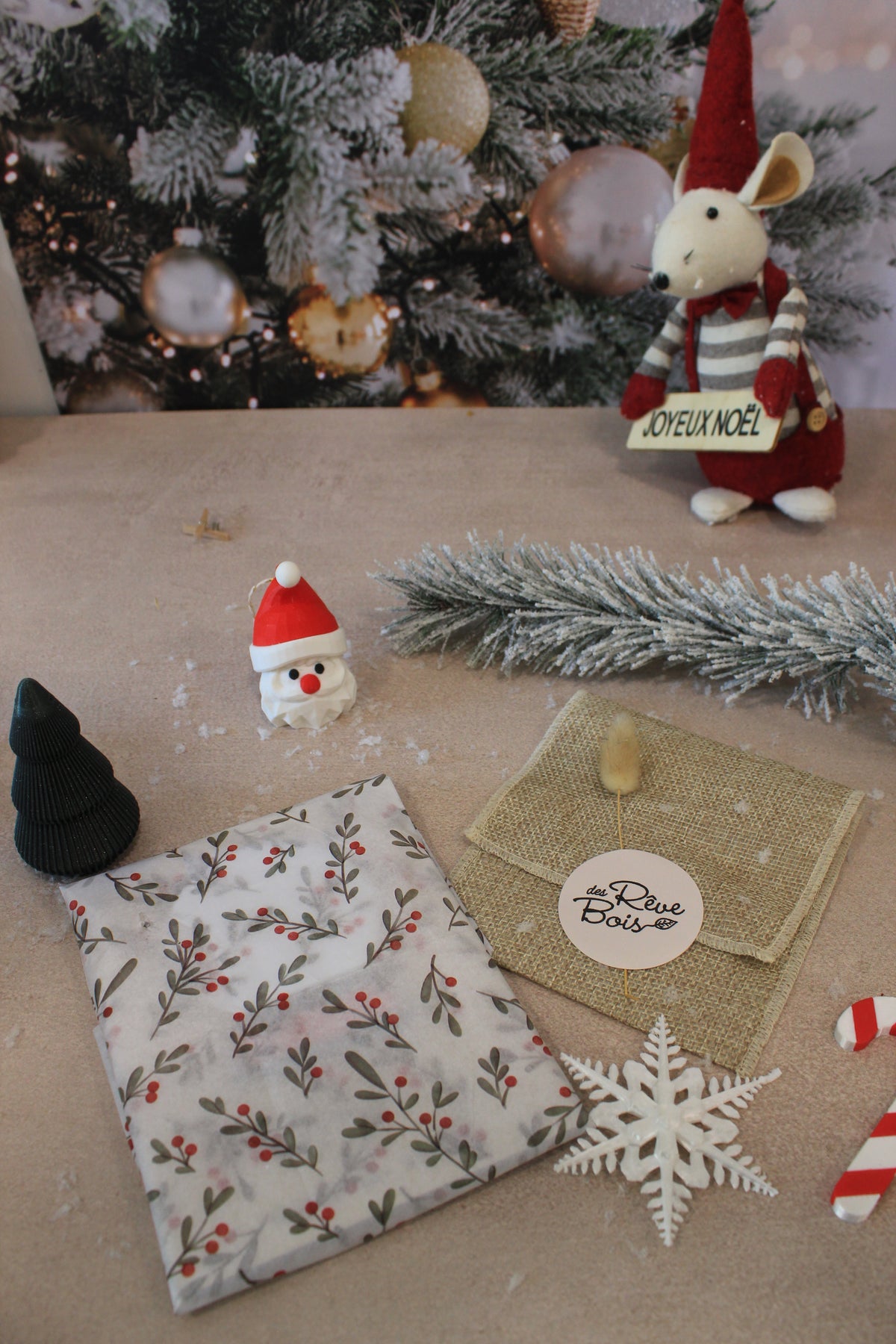 Emballage Cadeaux Noël