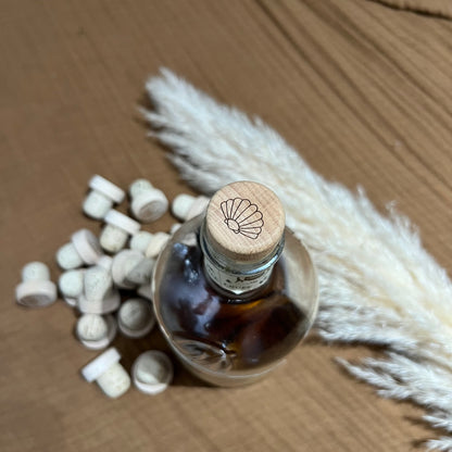 Bouchons en Bois et Liège Personnalisables pour Évènements - Cadeau Unique pour Mariages Anniversaires Baptêmes fête des pères parrain papi