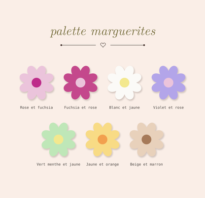 Faire-part naissance bébé fille bois personnalisé, fleurs