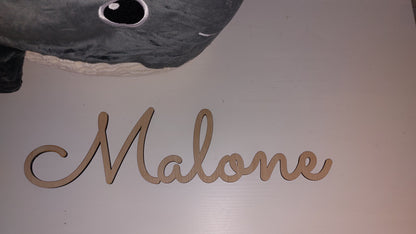 Prénom en bois à personnaliser