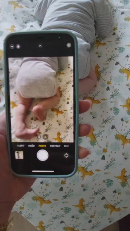 Panneau bois Ma première année Prénom au choix, mon 1er anniversaire