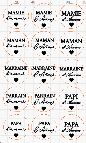 Bouchon de vin bois personnalisé fête des pères mes mères