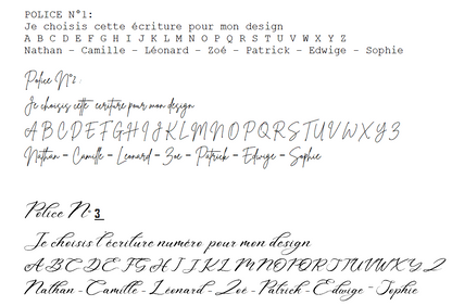 Porte clé en bois rond, cadeau invité mariage Modèle Couronne Fleurs